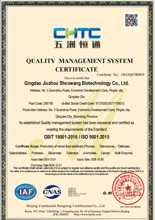 ISO9001 Certification
